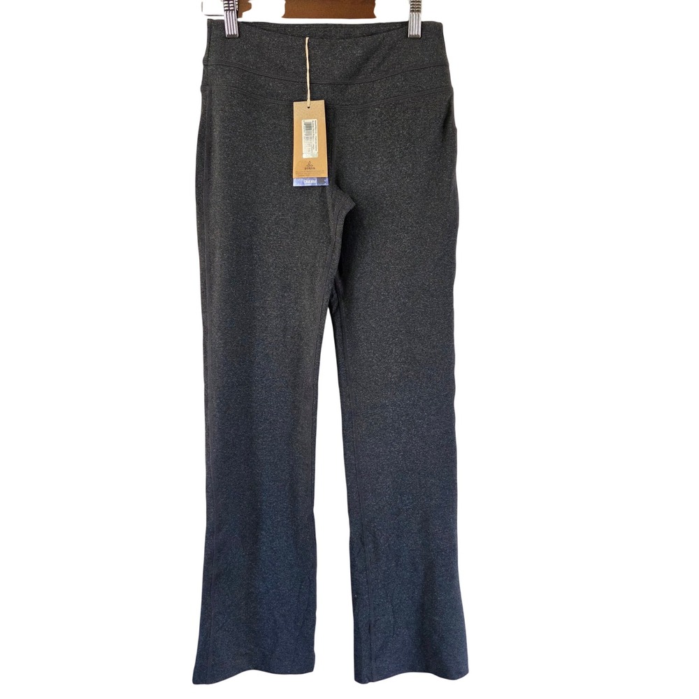 NWT Prana Audrey Yoga Pants XS Charcoal Heather‎ Bootcut Pull On